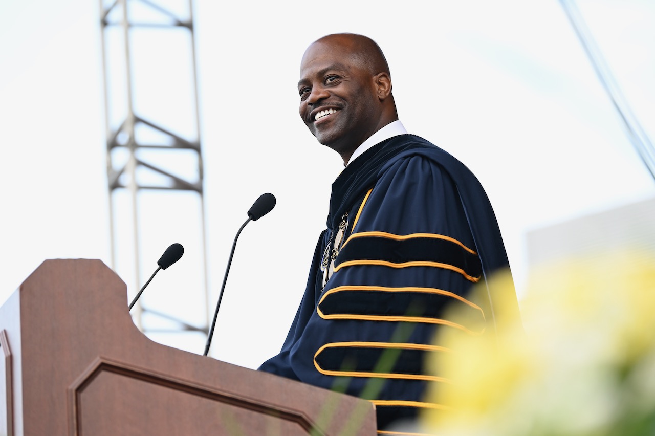 President Jenkins commencement